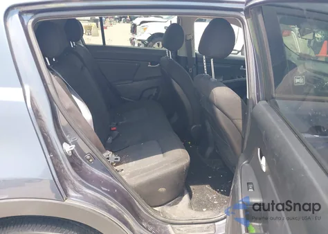 2011 Kia Sportage Lx from USA, damaged, VIN KNDPB3A24B7020370